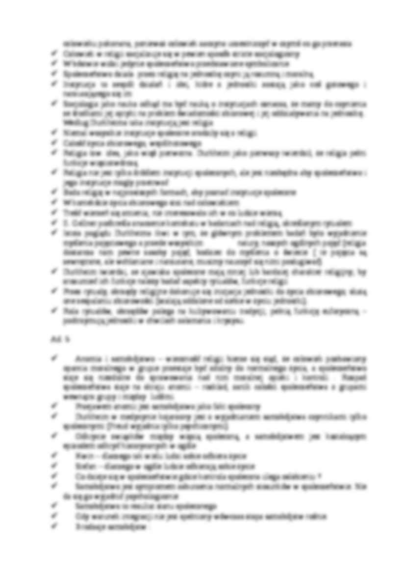 Historia myśli socjologicznej - Emile Durkheim - strona 3