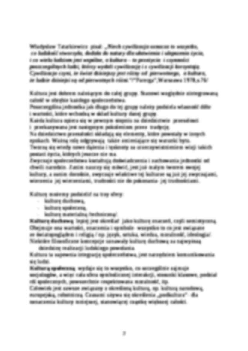 Co to jest kultura - referat - strona 2