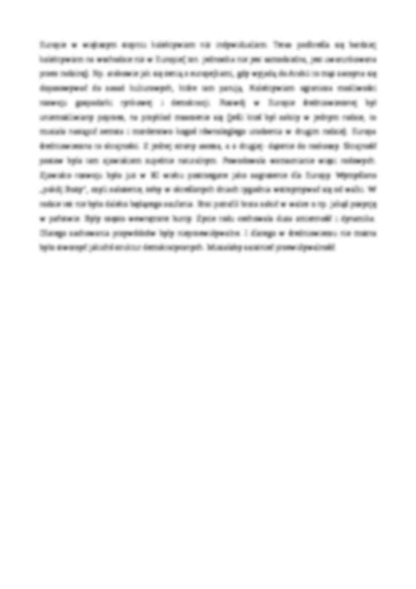 Historia społeczna Europy - wykład 1 - strona 2