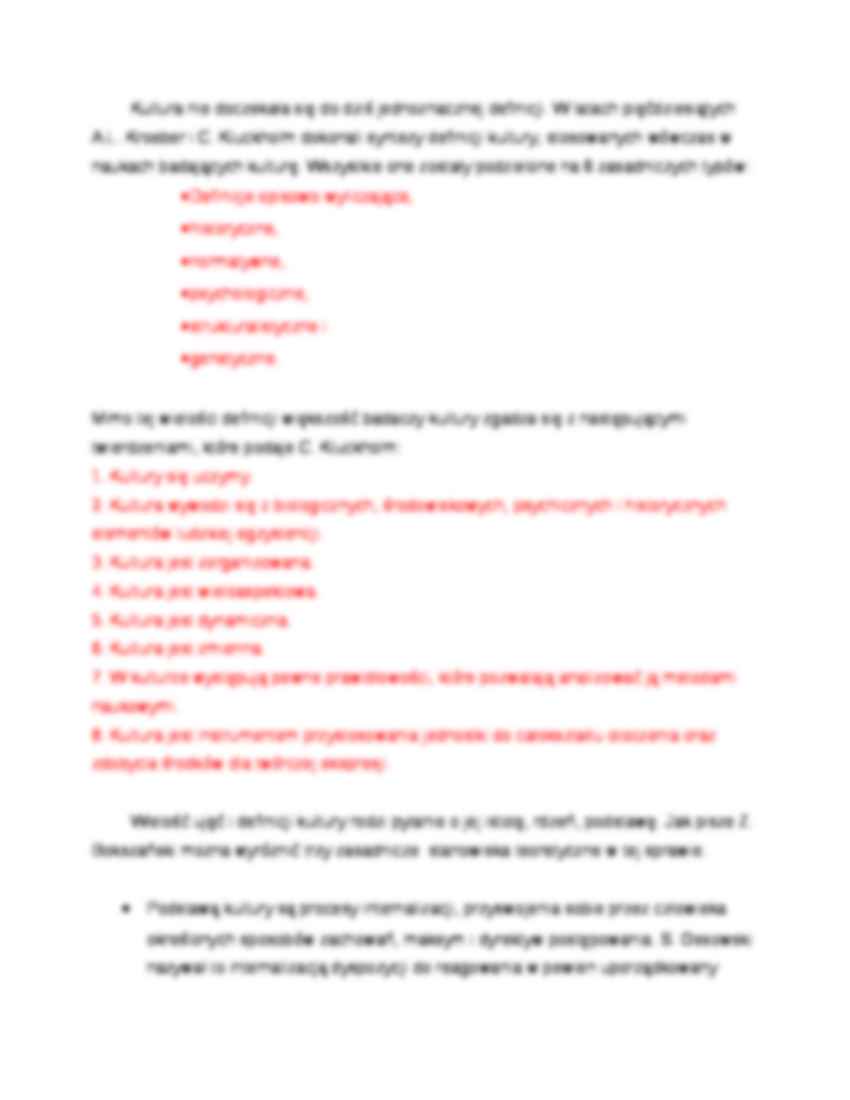 Kultura i jej rola w życiu społecznym - strona 2