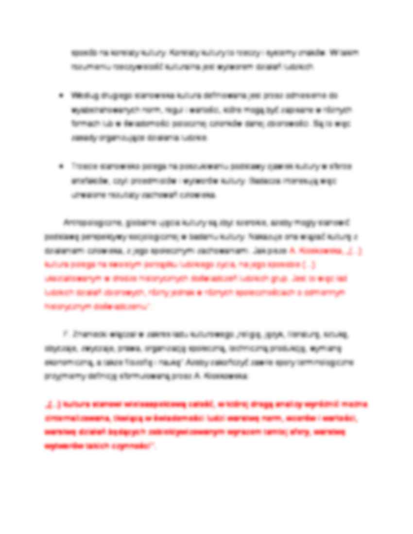 Kultura i jej rola w życiu społecznym - strona 3