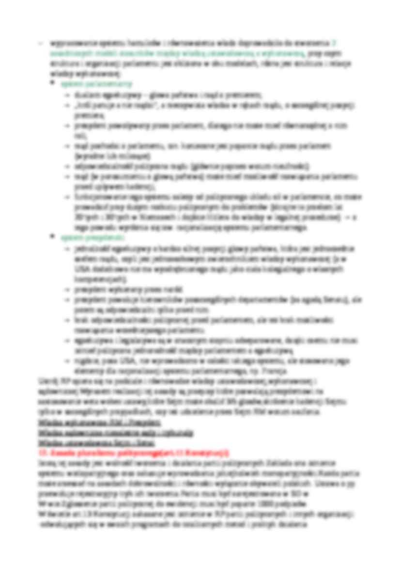 Konstytucyjne zasady ustroju politycznego - strona 3