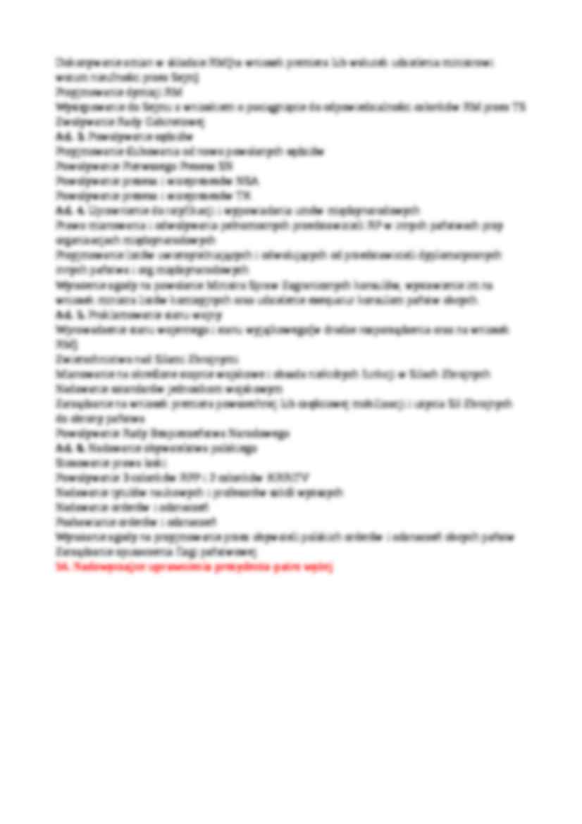Pozycja ustrojowa Prezydenta - Zasada dualizmu - strona 2