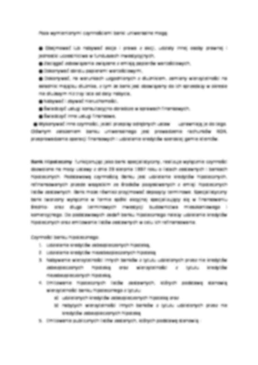Bank uniwerslany a hipoteczny - Pieniądz elektroniczny - strona 2