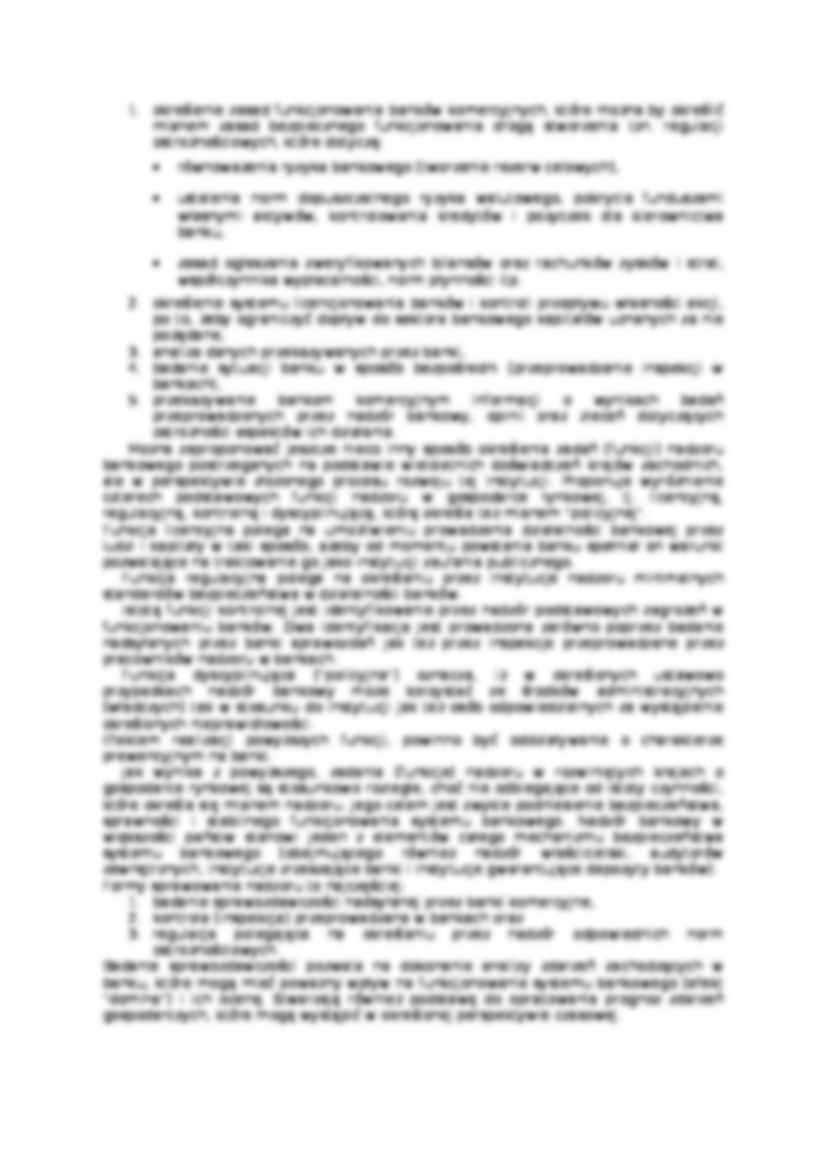 Funkcje i cele nadzoru bankowego - Funkcja licencyjna  - strona 3
