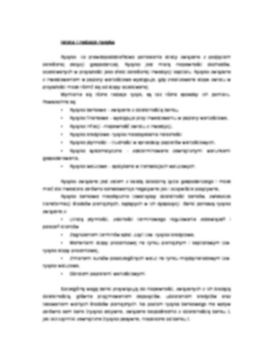 Zarządzanie ryzykiem bankowym - strona 3