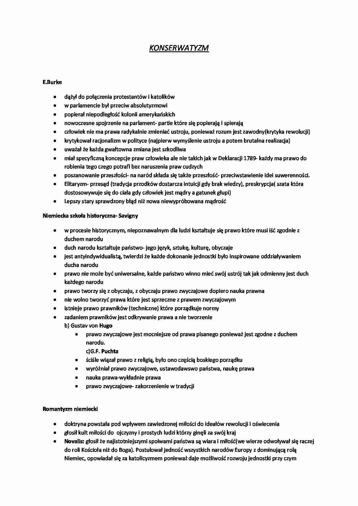 Konserwatyzm - strona 1