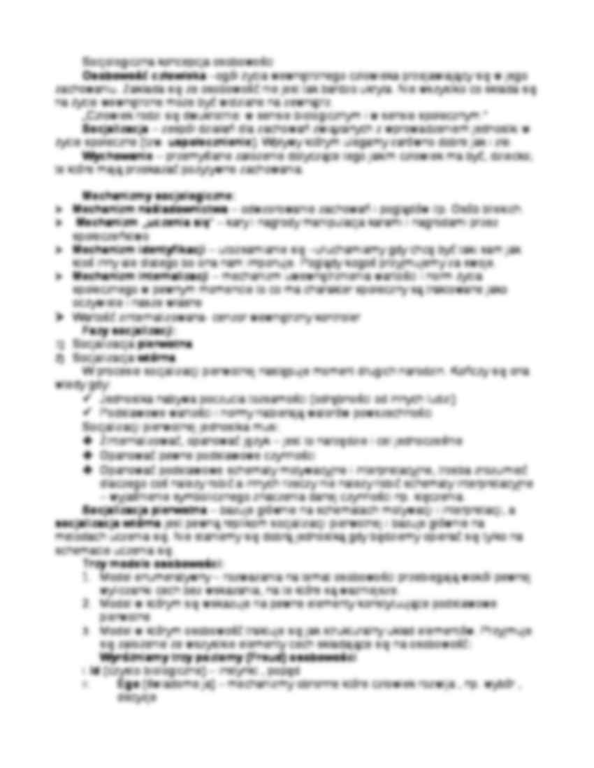 Podstawy socjologii, wykłady - strona 2