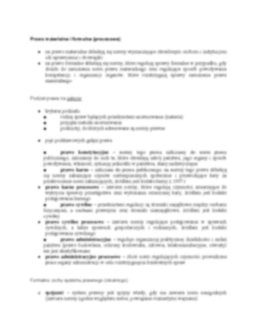 System prawa i jego cechy - strona 2