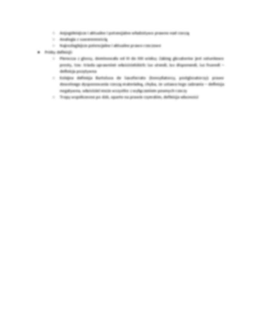 Posiadanie i prawo rzeczowe III - strona 3