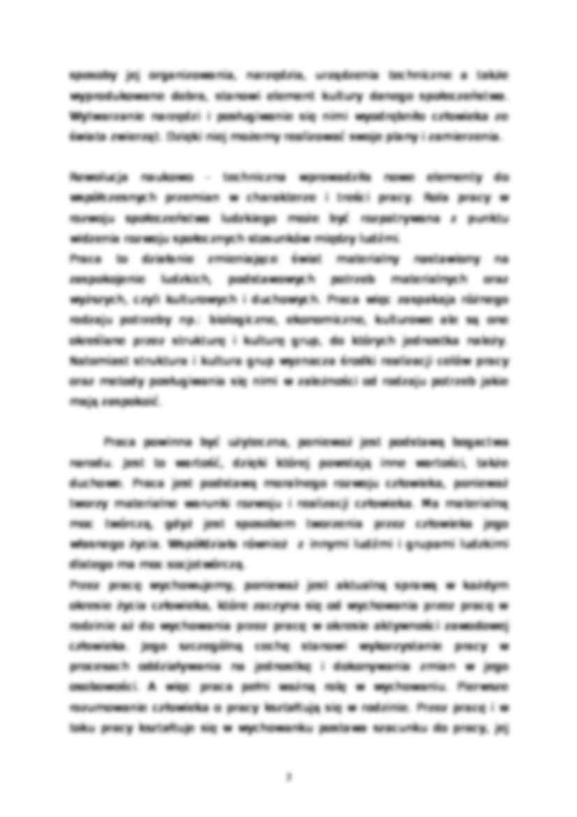 Praca w życiu człowieka - strona 2