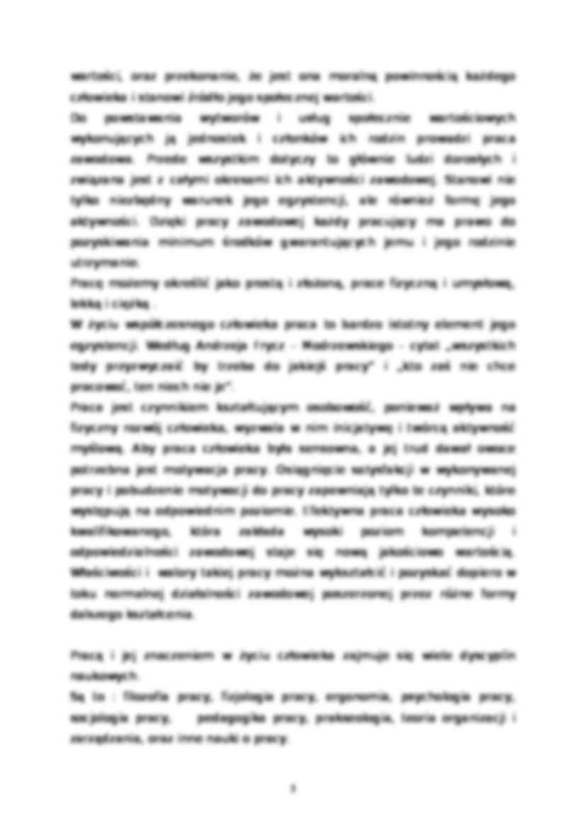 Praca w życiu człowieka - strona 3