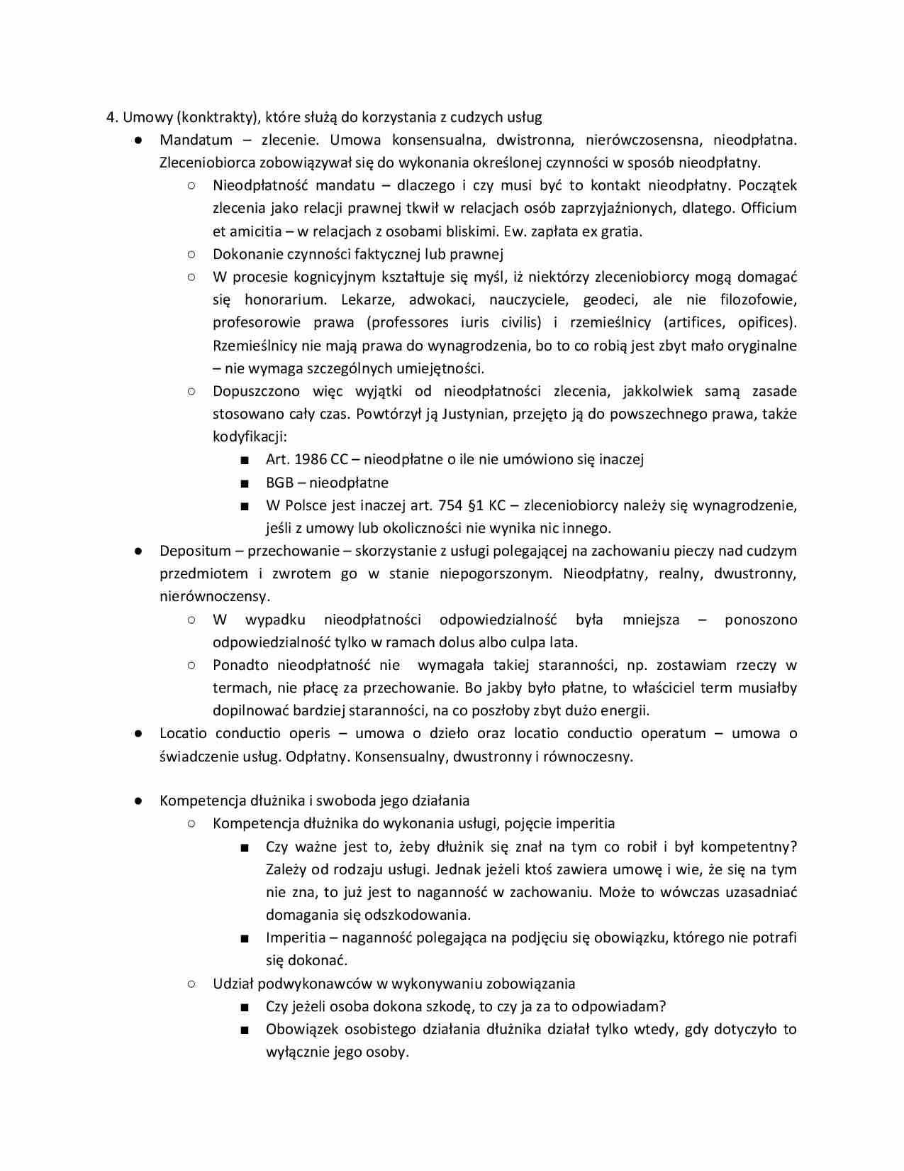 Prawo umów VIII - strona 1