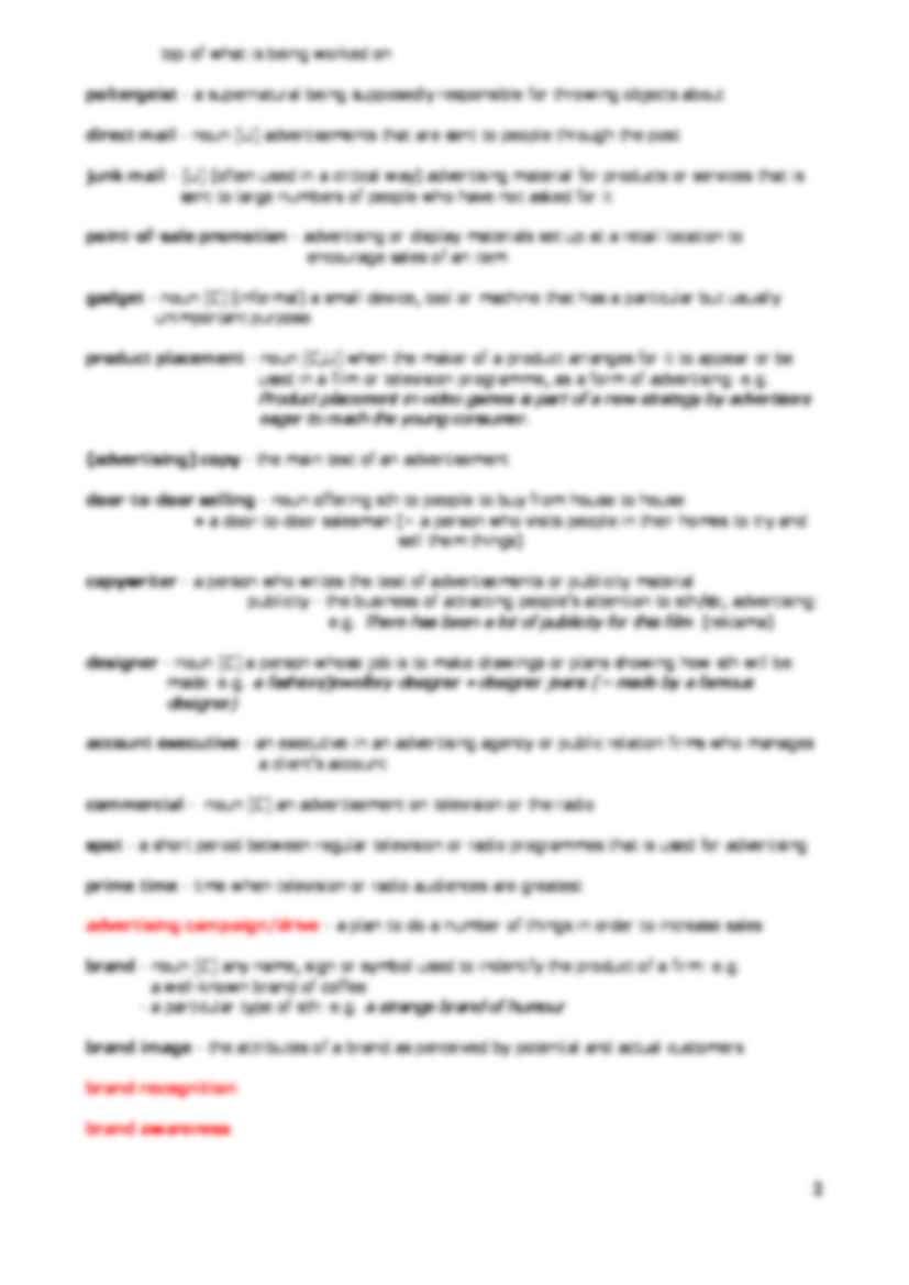 INTELLIGENT BUSINESS UPPER - INTERMEDIATE  VOCABULARY LIST  UNIT SIX.doc - strona 2