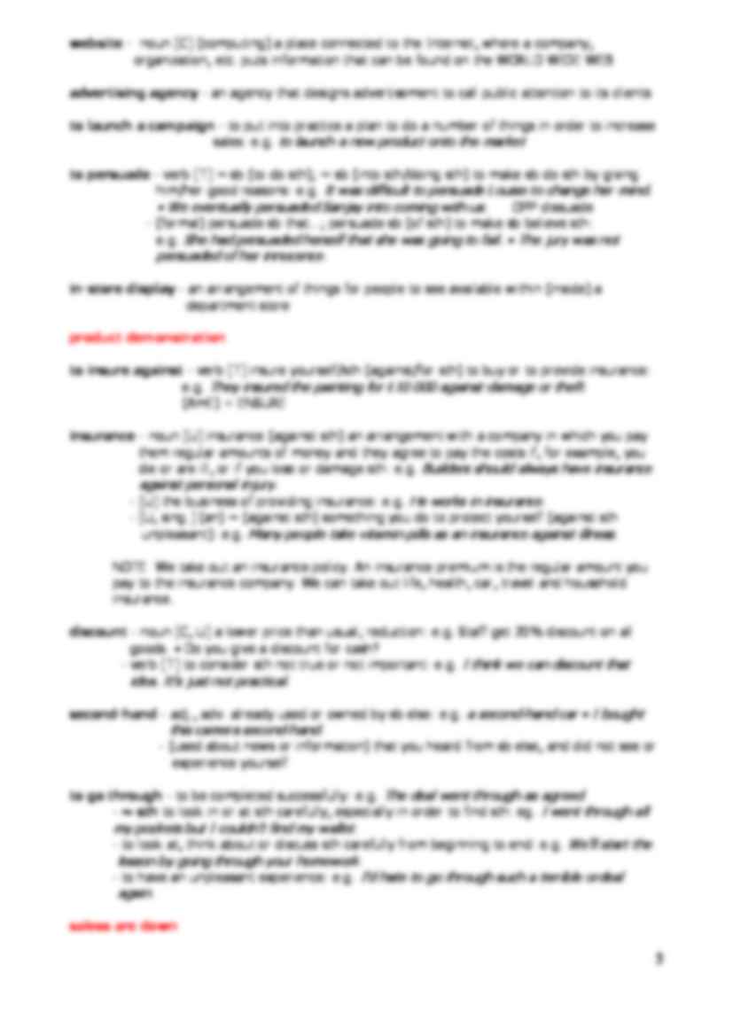 INTELLIGENT BUSINESS UPPER - INTERMEDIATE  VOCABULARY LIST  UNIT SIX.doc - strona 3