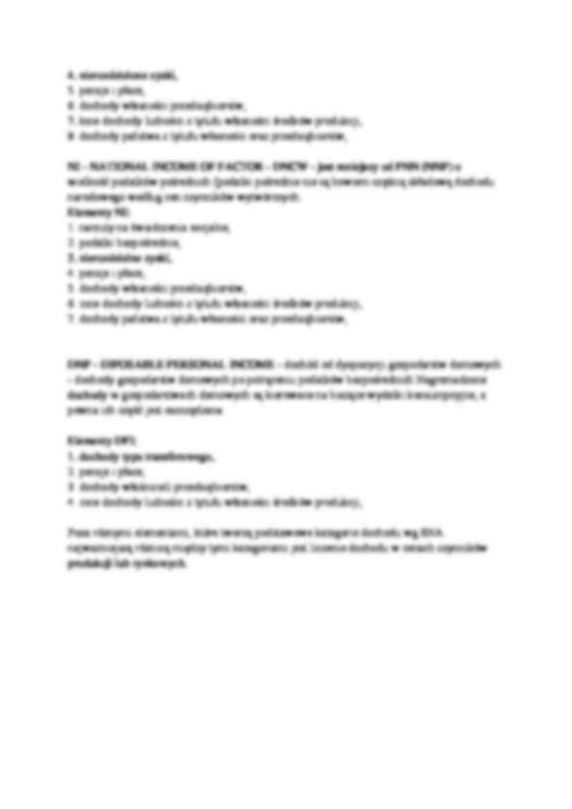 Podstawowe kategorie dochodu narodowego - strona 2