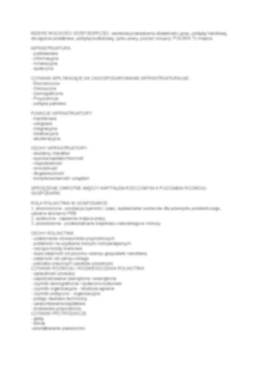 Wykład III z geografii ekonomicznej - strona 2