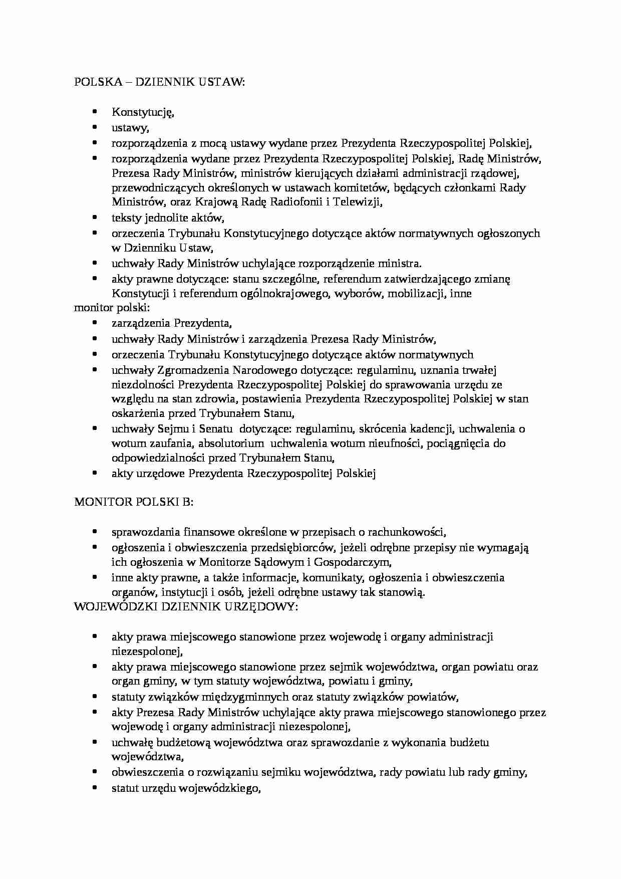 Wyklad V z podstaw prawa - strona 1