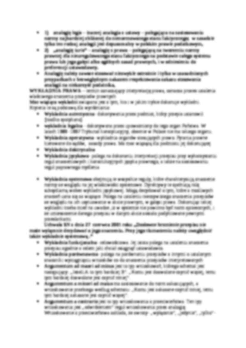 Wykład VIII z podstaw prawa - strona 2