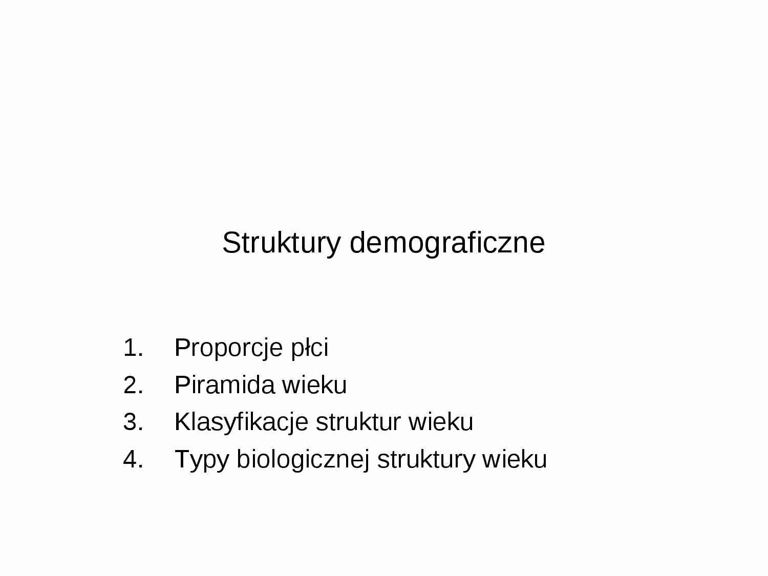 Struktury demograficzne - strona 1
