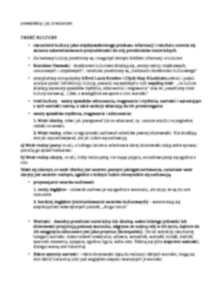 Kultura jako wyróźnik człowieka - strona 2