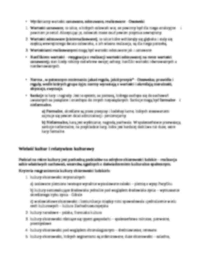 Kultura jako wyróźnik człowieka - strona 3