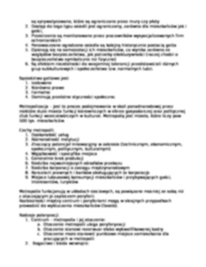 Dynamika rozwoju współczesngo społeczeństwa plskiego - notatki z wykładu 6 - strona 2