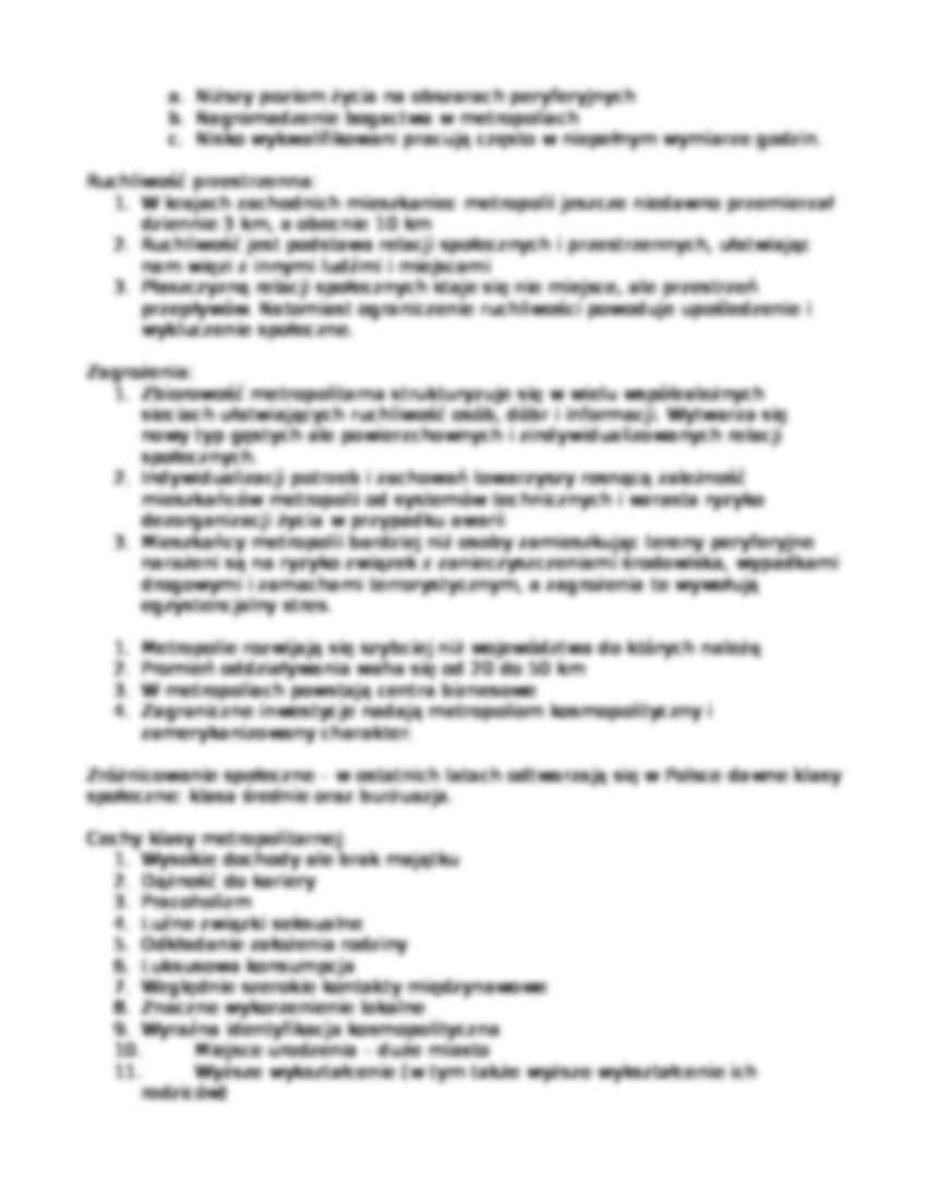 Dynamika rozwoju współczesngo społeczeństwa plskiego - notatki z wykładu 6 - strona 3