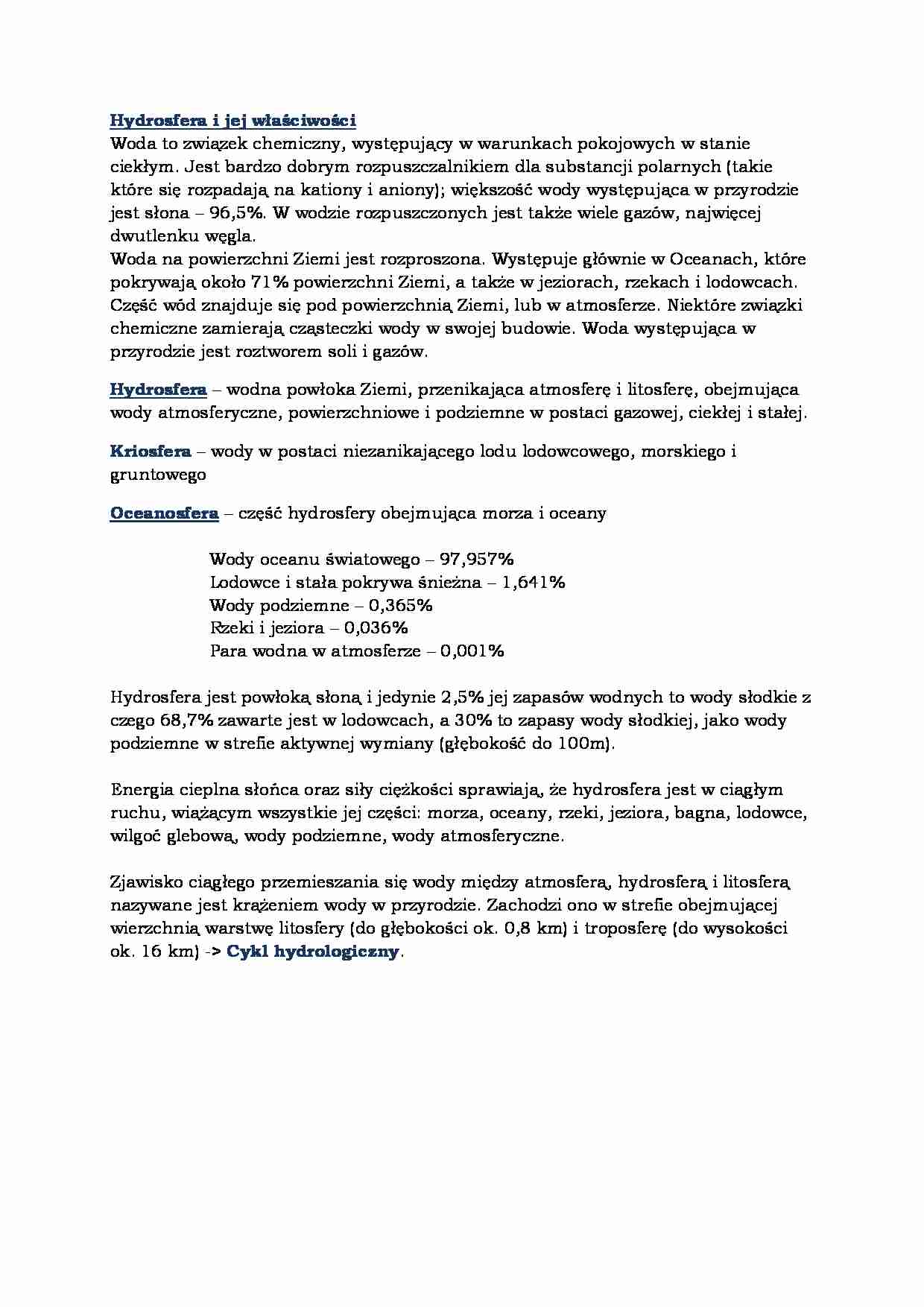 Hydrosfera retencja - strona 1