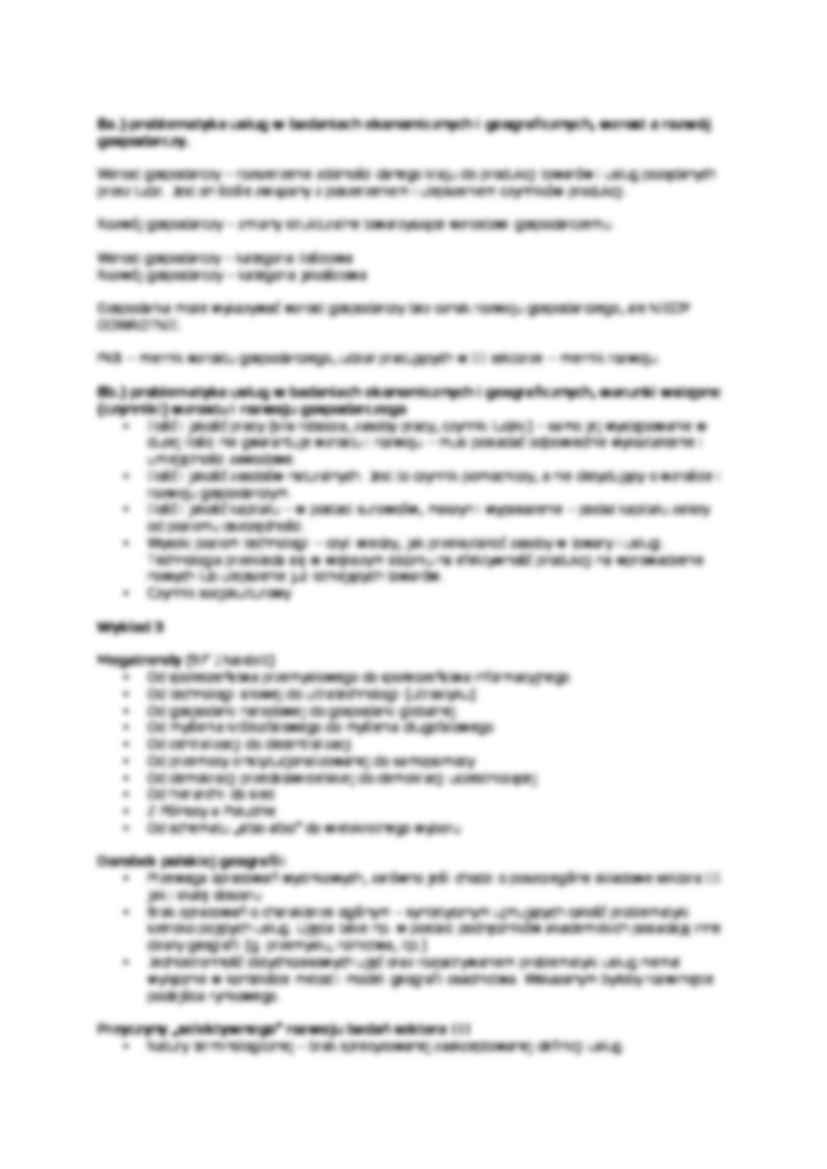 Usługi w badaniach problematyka - strona 3