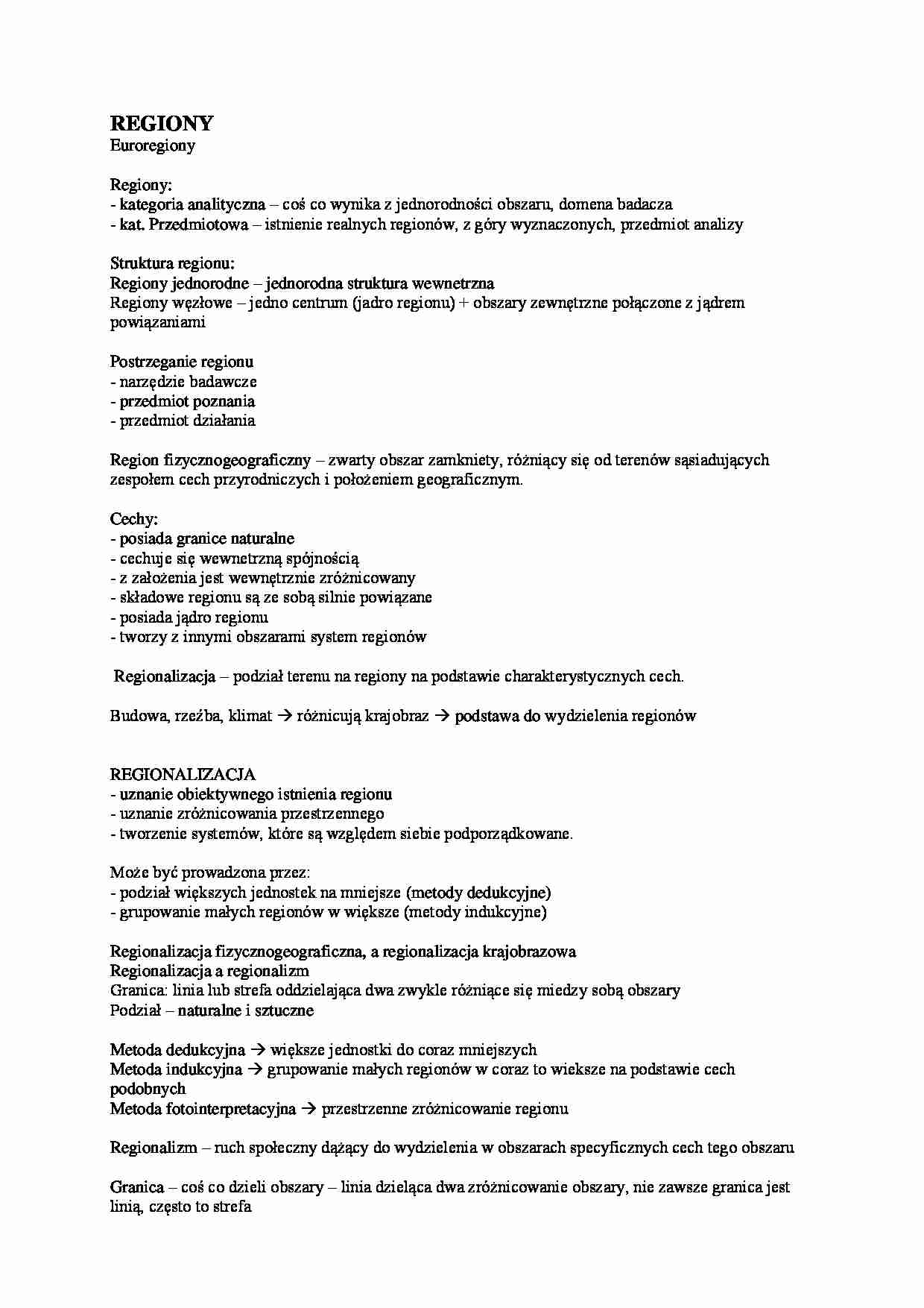 regiony - strona 1