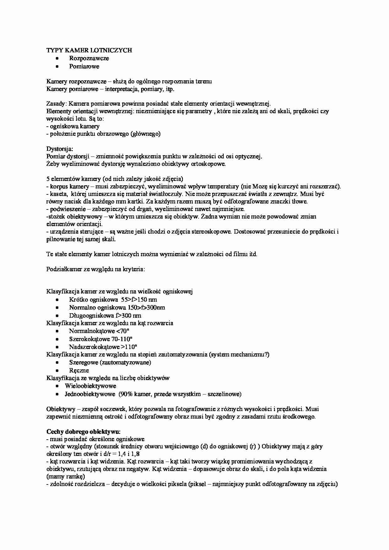 Kamery i materiały rejestrujące - strona 1