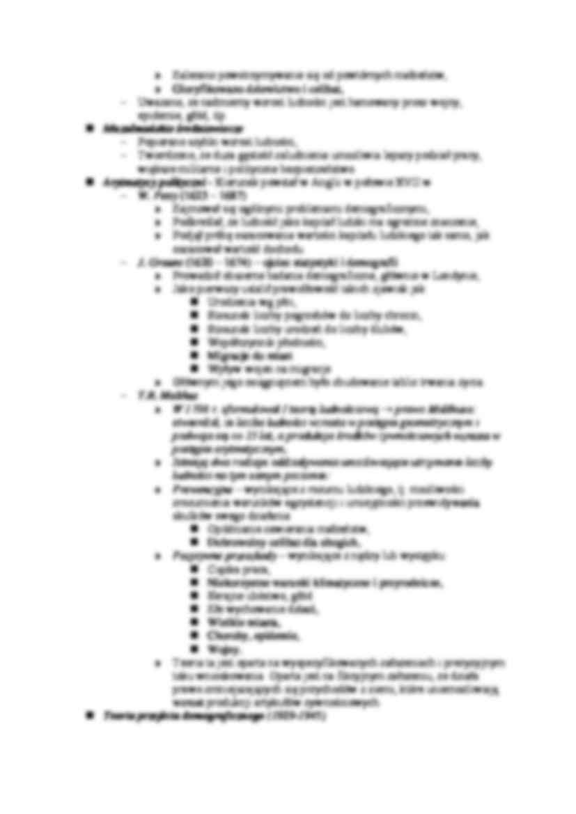 Teorie ludnościowe - strona 2