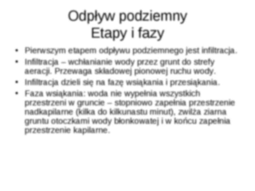 Hydrologia - wykład 7: Odpływ - strona 3