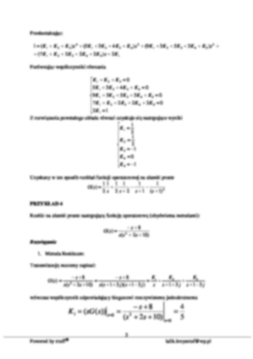 Przykładowe zadania z rozwiązaniami 1 - strona 3