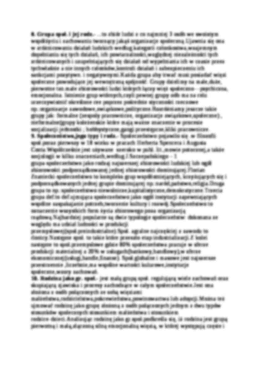 Socjologia - zagadnienia - Rodzina - strona 3