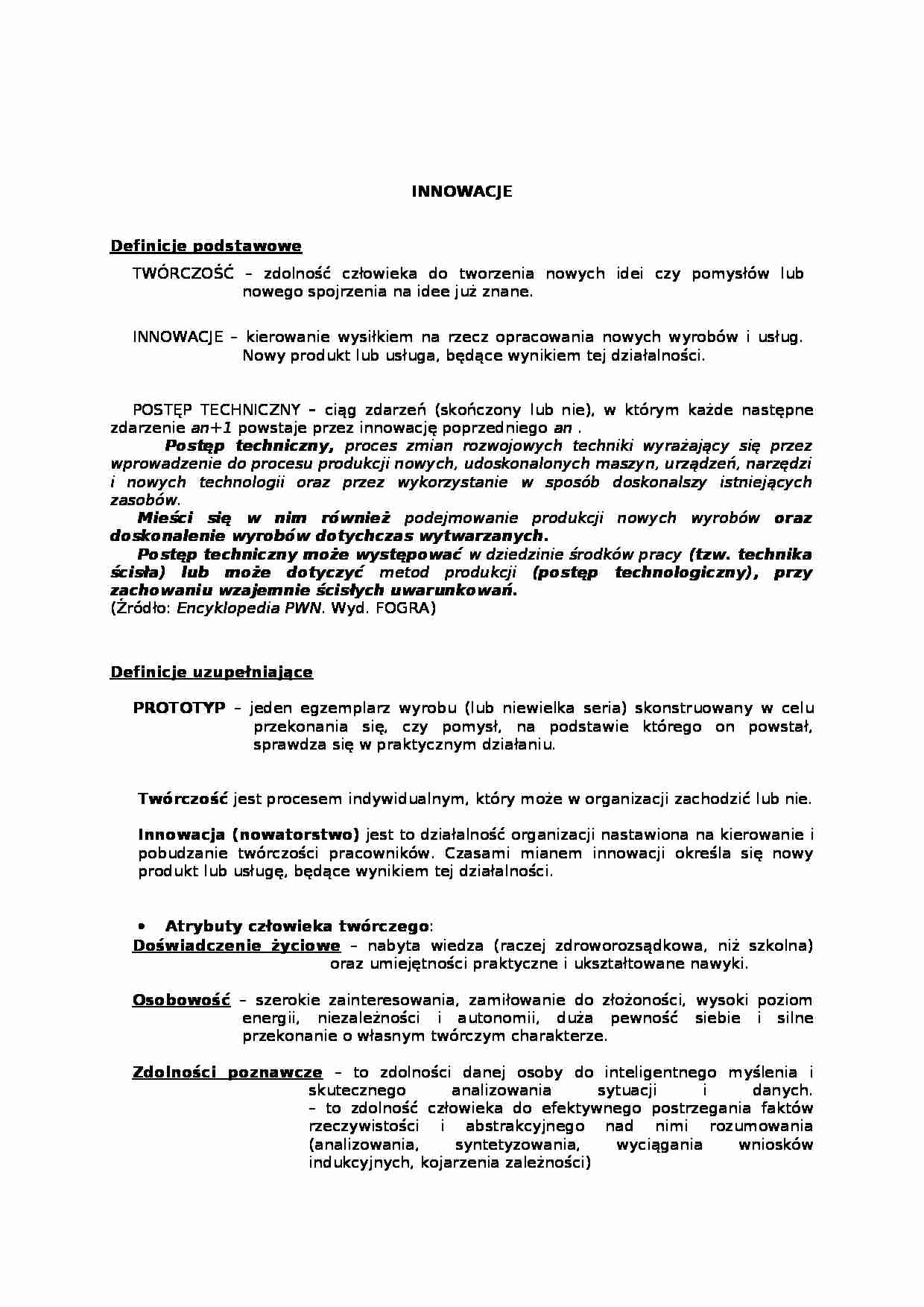Innowacje - strona 1