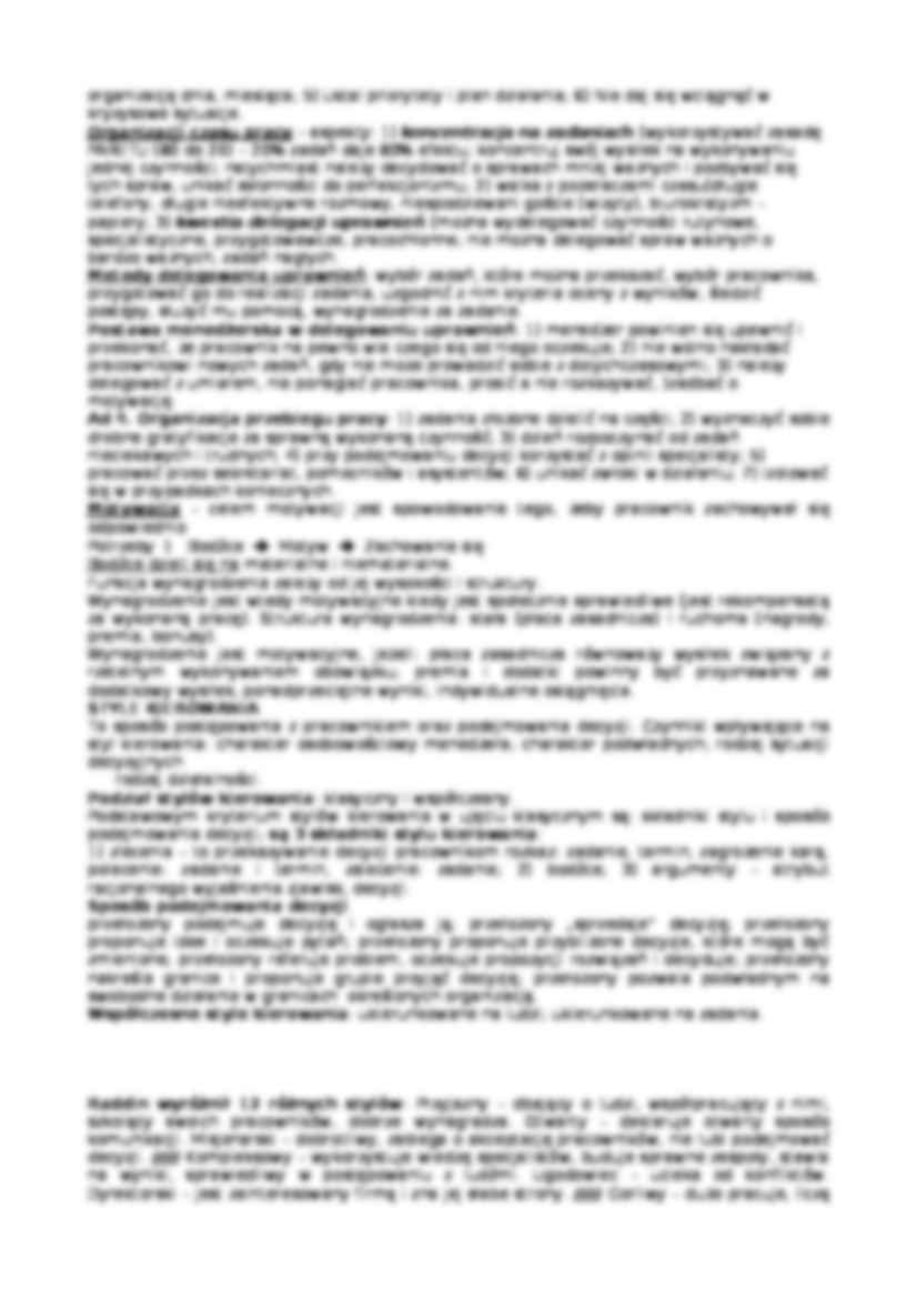 Metody pracy menadżera - Role menedżerskie - strona 2