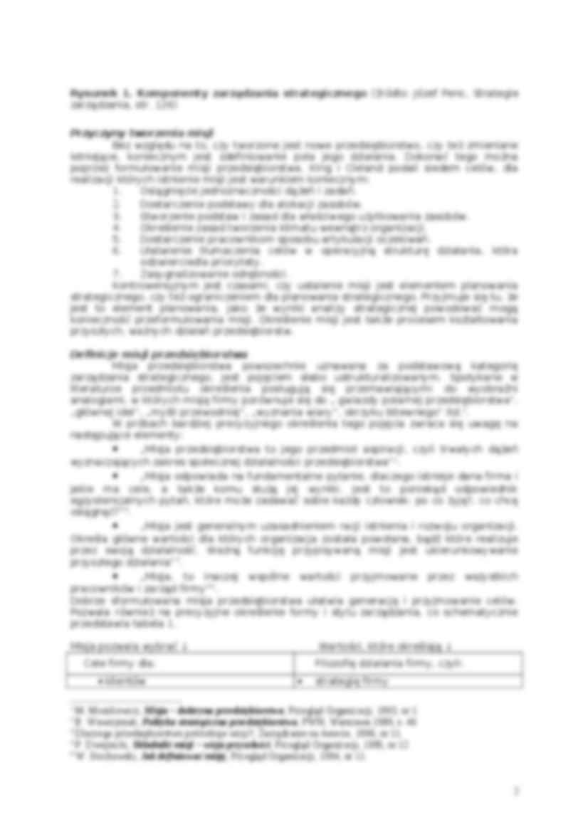 Misja - Wizja strategiczna - strona 2