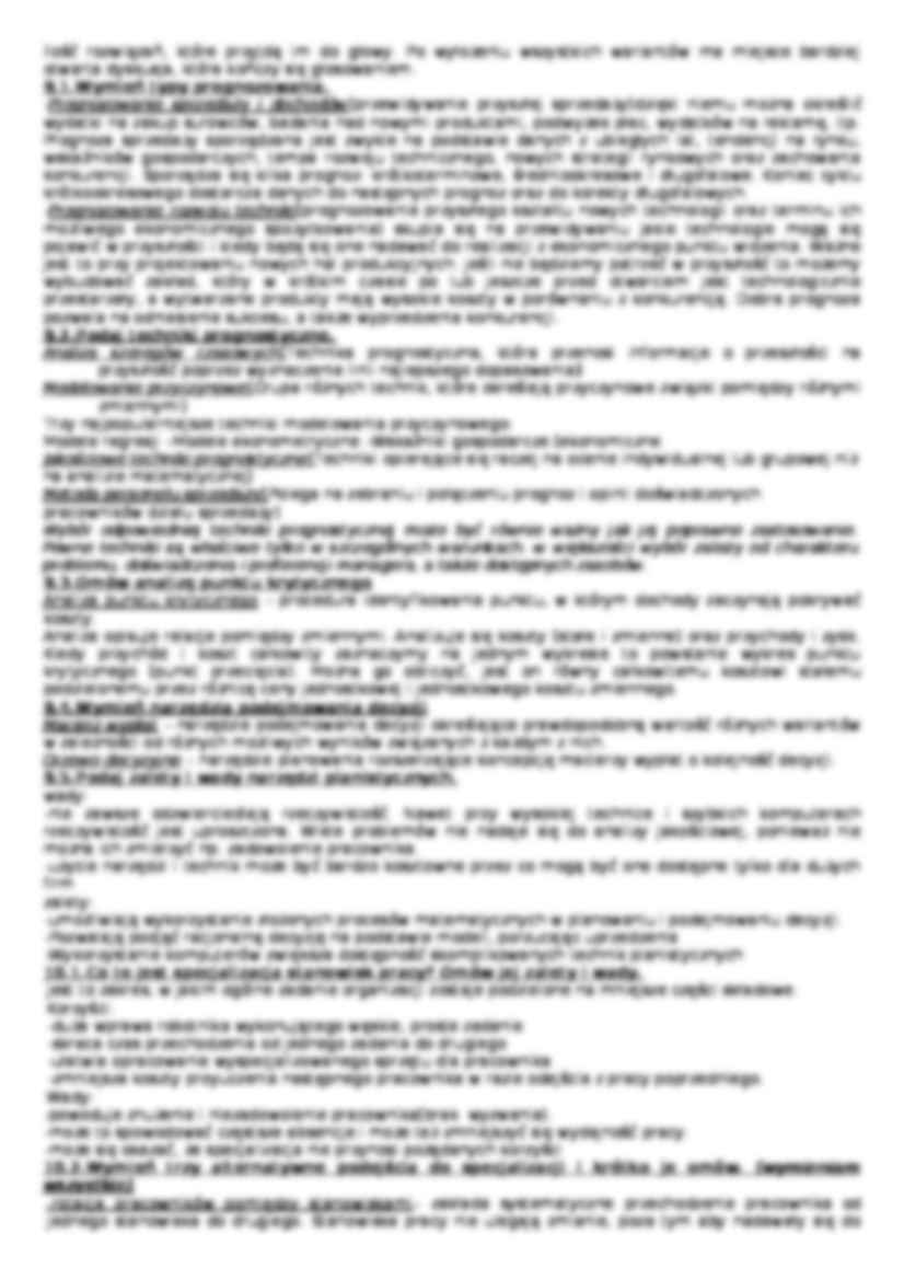 Pytania i odpowiedzi z zarządzania 1 - strona 3