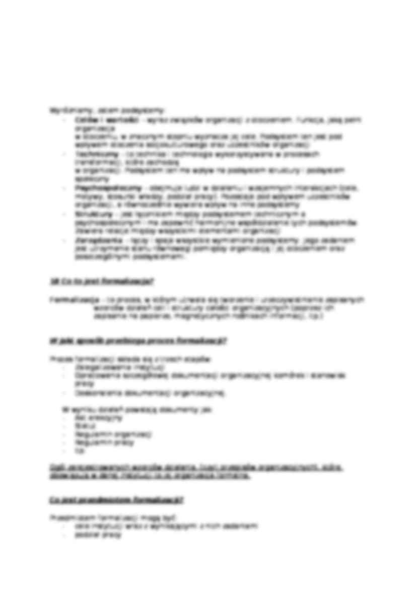 Pytania i odpowiedzi z zarządzania 5 - strona 2