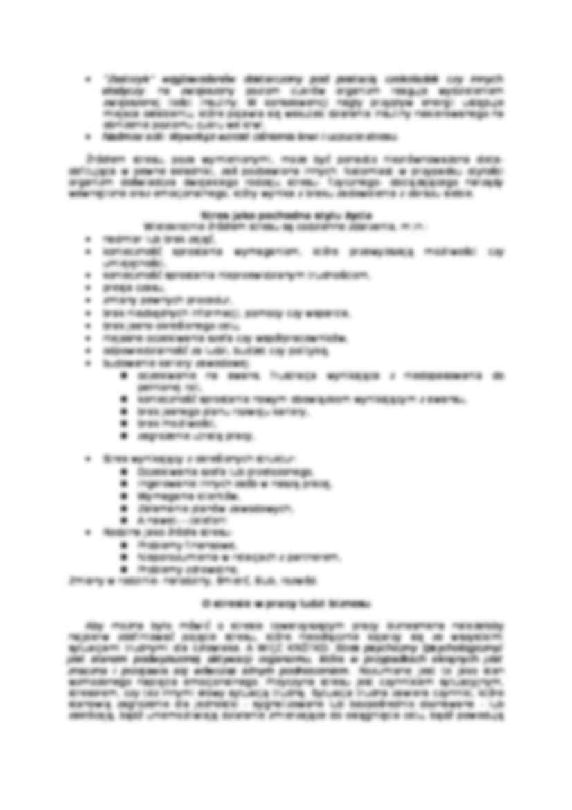 Stres w pracy menadżera - strona 3