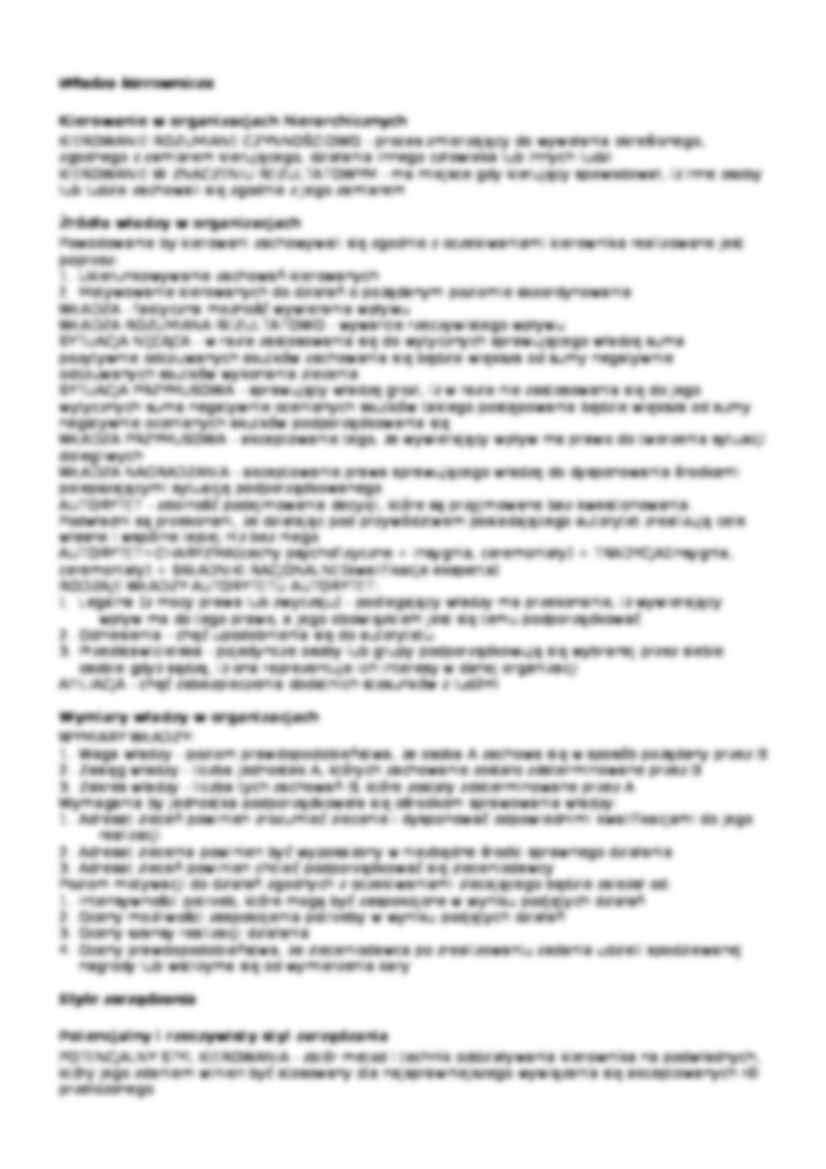 Zarządzanie jako forma kierowania - strona 2