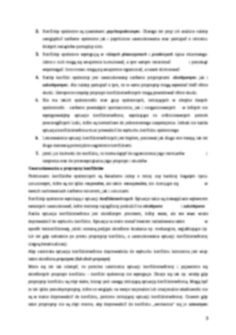 Socjologia konfliktów społecznych - strona 3