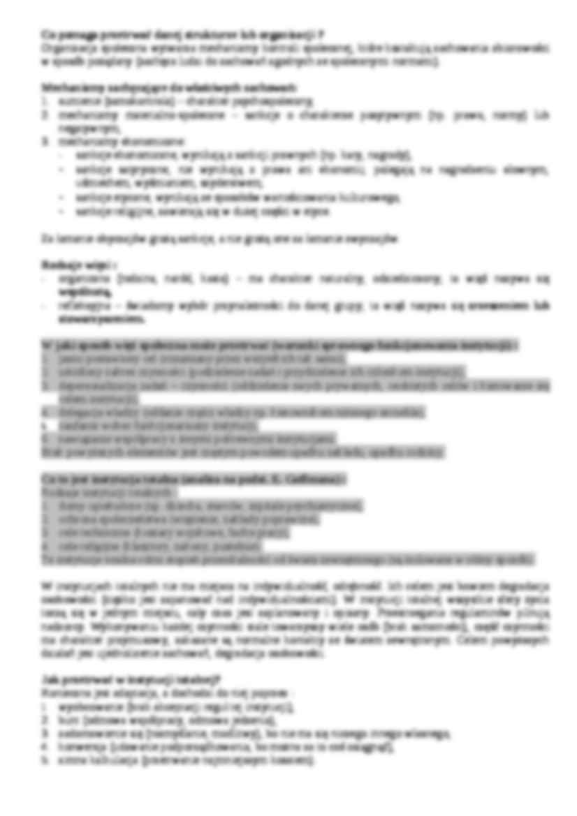 Socjologia - podstawy - strona 2