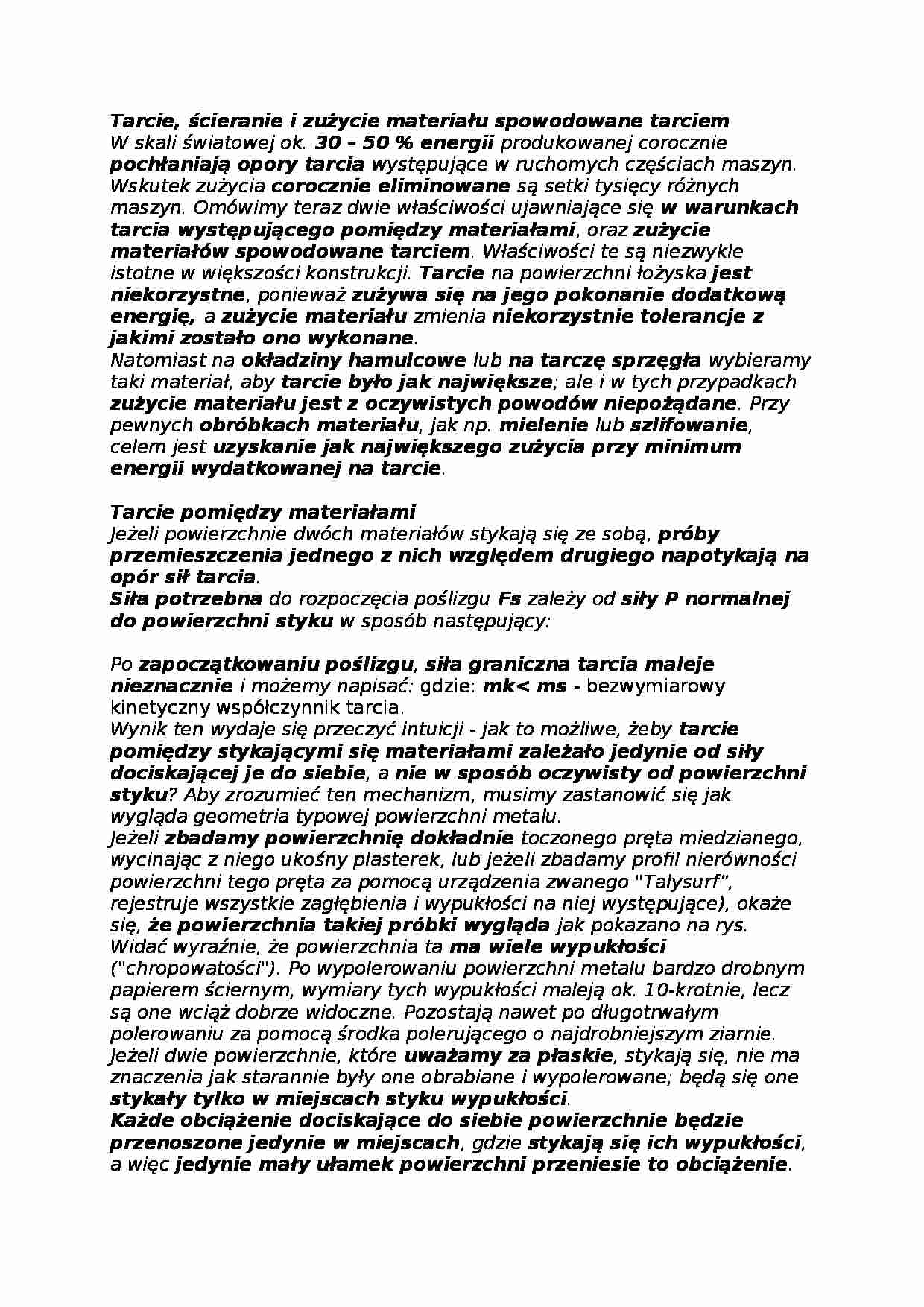 Materiałoznastwo - wykład 9 - strona 1