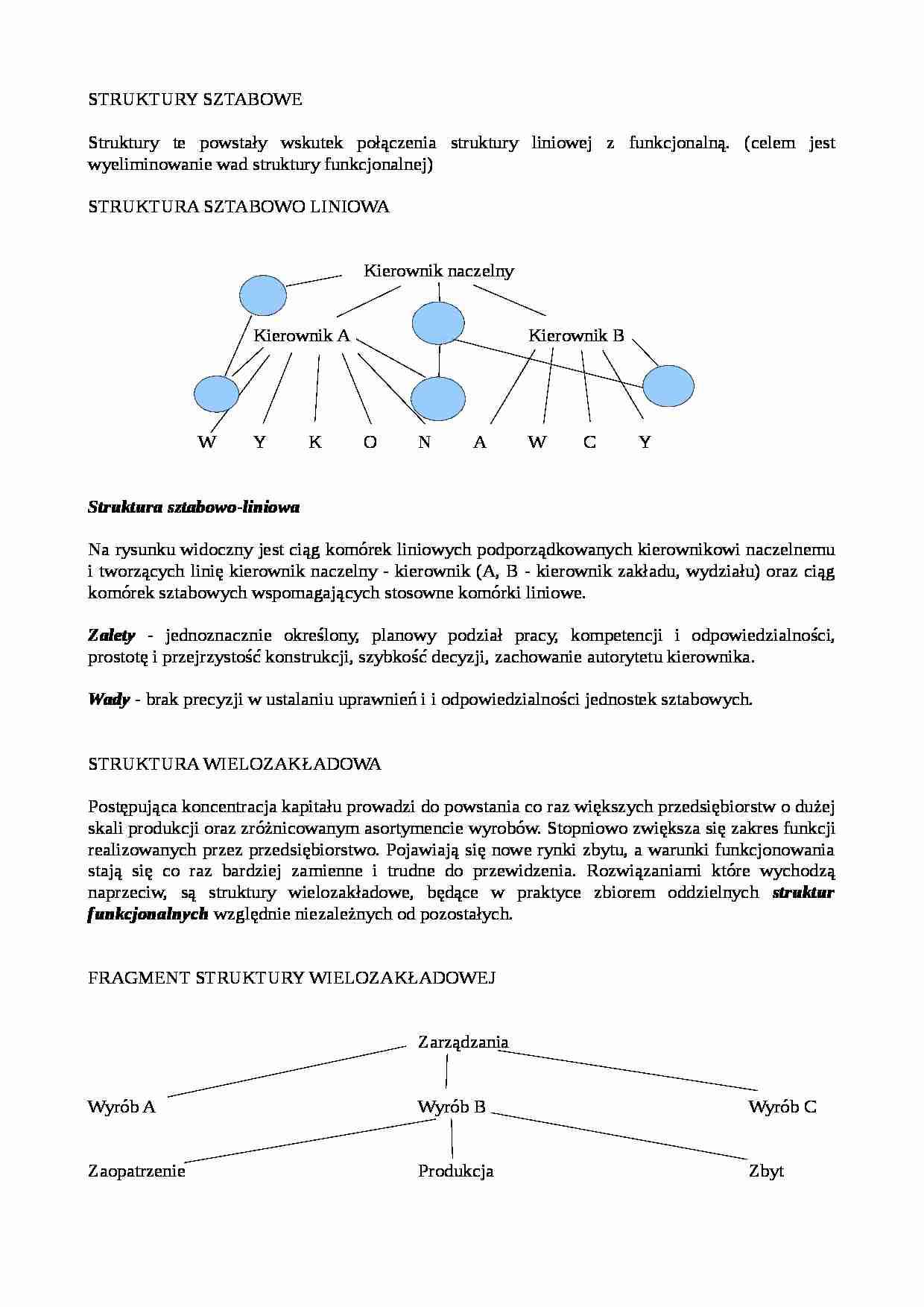 Zarządzanie - wykład 7 - strona 1