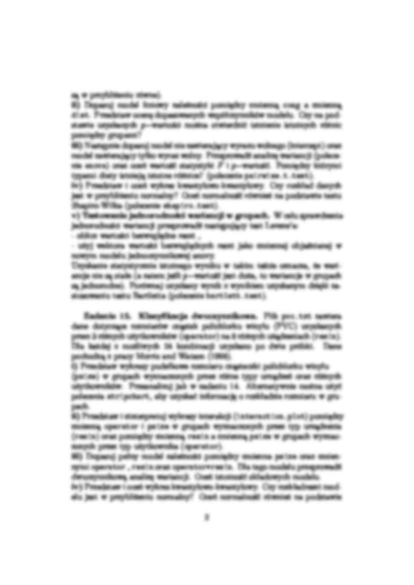 Analiza danych statystycznych - ćwiczenia 8 - strona 2