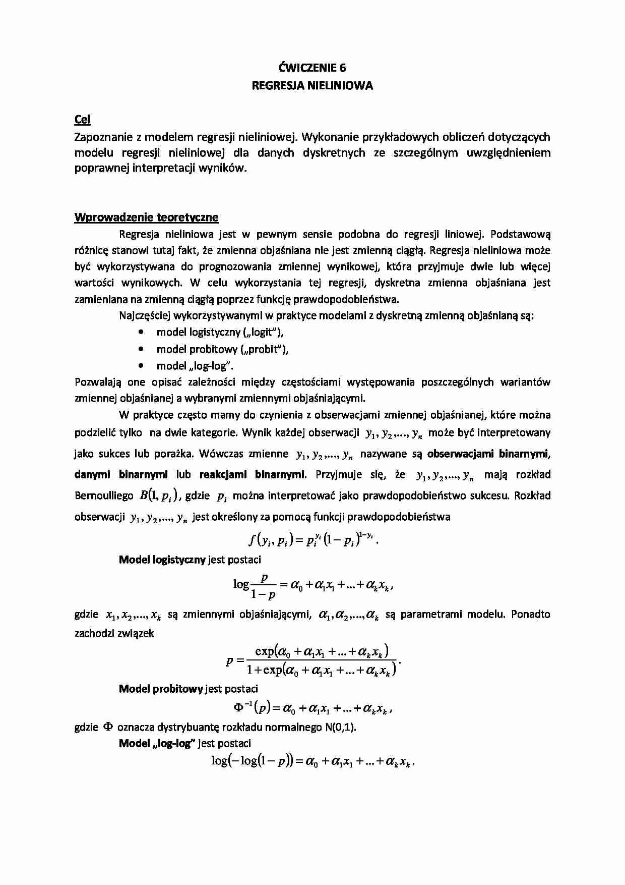 Wprowadzenie do statystyki - ćwiczenie 7 - strona 1