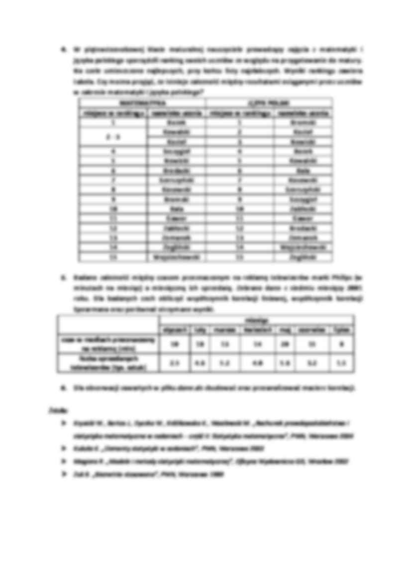 Wprowadzenie do statystyki - ćwiczenie 11 - strona 2